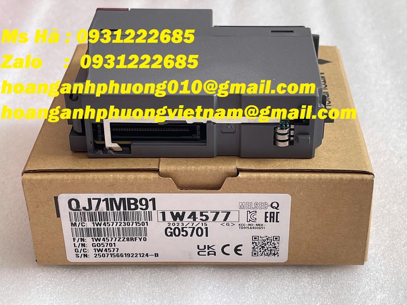 Mô đun giao diện modbus QJ71MB91 mitsubishi - melsec Q series